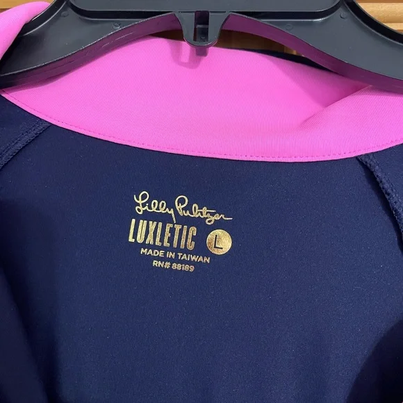 EUC Lilly Pulitzer Justine half zip - Picture 3 of 3